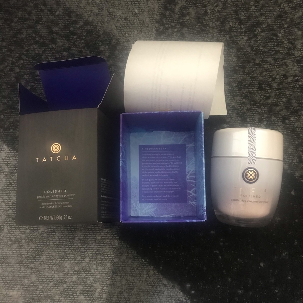 Tatcha polished classic enzyme rice powder